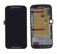 Модуль (матрица + тачскрин) для Motorola Moto G Gen.2, черный