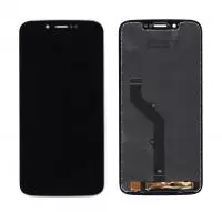 Модуль (матрица + тачскрин) для Motorola G7 Play, черный