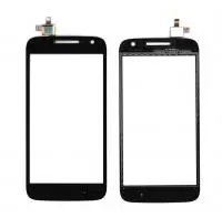 Сенсорное стекло (тачскрин) для Motorola Moto G4 Play, черный