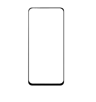 Защитное стекло "Полное покрытие" для Xiaomi Redmi Note 9 Pro, черное