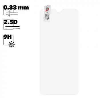 Защитное стекло "LP" для Xiaomi Redmi Note 8T 0.33мм, 2.5D, 9H (ударопрочное)