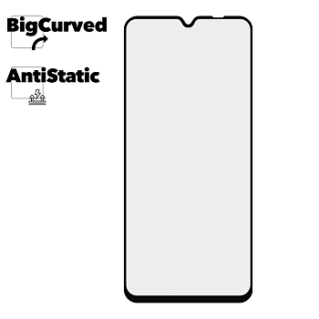 Защитное стекло для Xiaomi Redmi 9C Super max Anti-static big curved glass