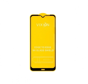 Защитное стекло 6D для Xiaomi Redmi Note 8T, черный (Vixion)