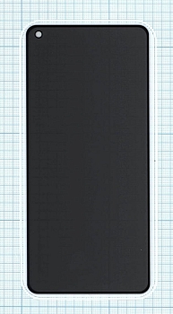Защитное стекло Privacy "Анти-шпион" для Xiaomi Mi 11 Lite, черное
