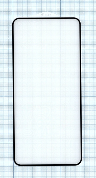 Защитное стекло "Полное покрытие" для Xiaomi Redmi Note 12 Pro Plus черное