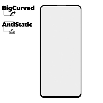 Защитное стекло для Xiaomi Redmi Note 10 Pro Super max Anti-static big curved glass
