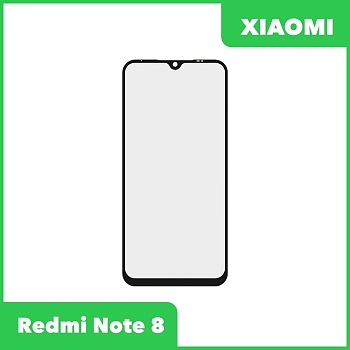 Стекло для переклейки дисплея Xiaomi Redmi Note 8, черный