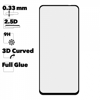 Защитное стекло IT`S ME для Xiaomi Redmi Note 10T OG Full Glue (черное)