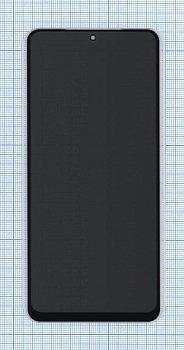 Защитное стекло Privacy "Анти-шпион" для Xiaomi Redmi Note 11 черное
