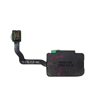 Кнопка HOME, сканер отпечатка для телефона Samsung G960F, G965F (S9, S9 Plus) в сборе (черная)