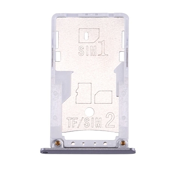 Держатель (лоток) SIM-карты для Xiaomi Redmi 3, серый